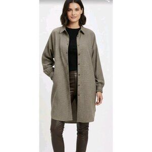 CREAM CLOTHNG CRChekia Plaid Shirt Dress size 42- 16 Womens